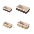 thumbnail image 2 of Storage Basket Snacks Box Clothing Case Large Capacity Detachable Sundries Organizer Thickened Design Fiber Iron Home Supplies Coffee Small, 2 of 9