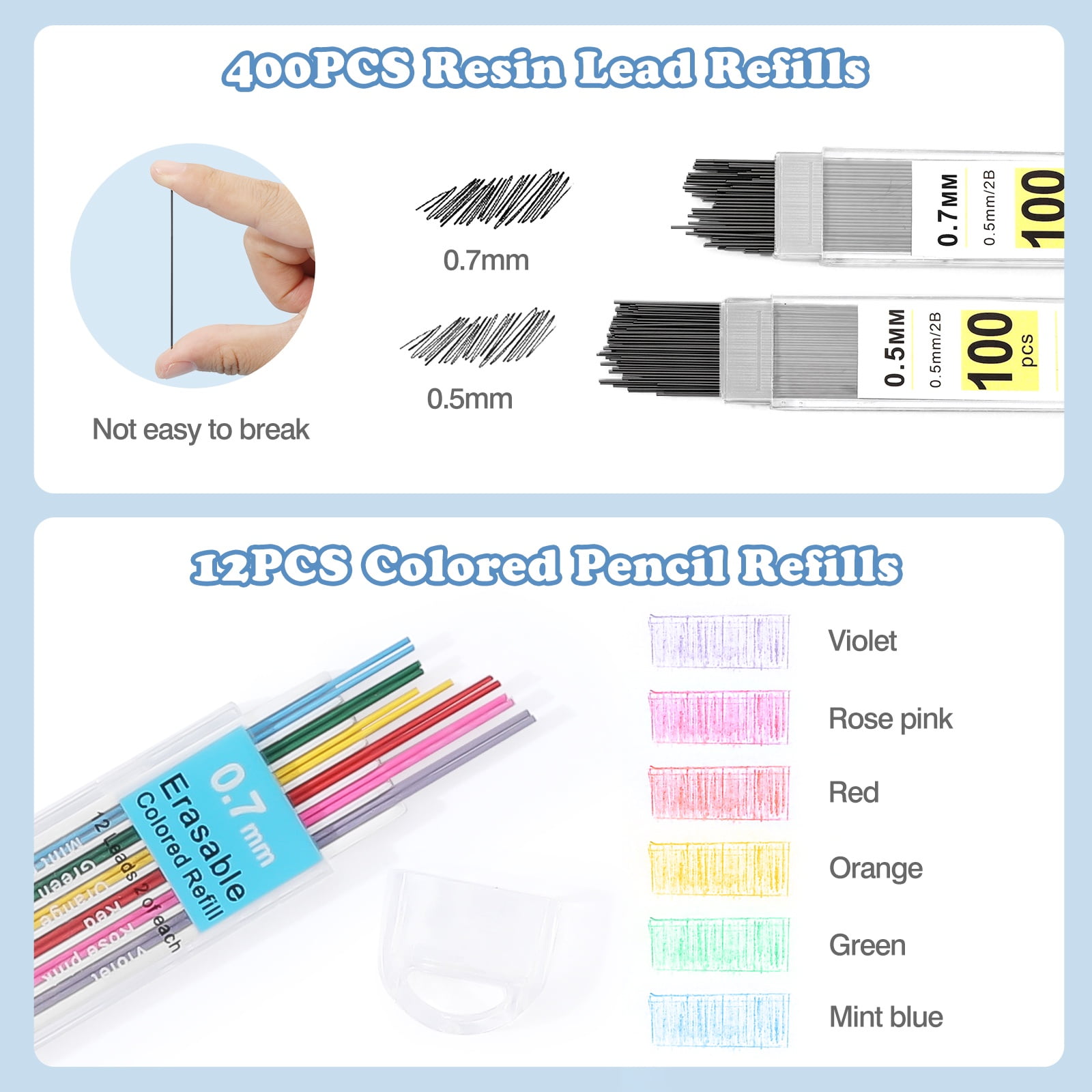 MoKo 60Pcs Aesthetic School Supplies with Pencil Case for Students Stationary College Essentials, Pink