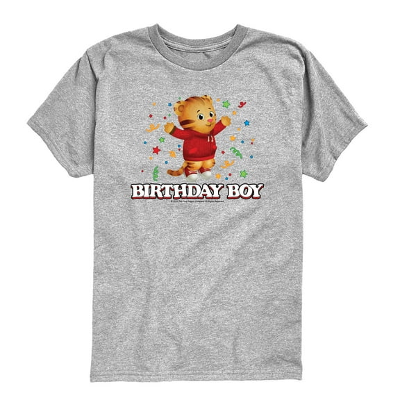 Daniel Tiger - Birthday Boy - Toddler Short Sleeve Graphic T-Shirt