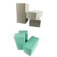 thumbnail image 2 of Matsuzay 6 piezas de espumas florales, bloque seco, flor artificial, barro, rectángulo, guirnalda artesanal, arreglo de plantas, base Artesanía Verde 4 piezas Matsuzay HA084410-02, 2 of 6