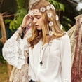 thumbnail image 4 of Wowstyle Flower Headbands For Women Hippie Floral Hairband Boho Fairy Crown Wedding Parties Outfit Costume Hair Accessories, 4 of 8