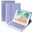 thumbnail image 1 of Funda con Teclado ABEIFAN para iPad 9.7" 6ta/5ta Generación Morada, 1 of 8