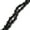 Black, variant on Cousin DIY Splatter Glass Bead Strand, Black/White, Unisex, 100 Pieces - 28.5in