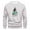 White, variant on Men Christmas Sweatshirt Graphic Casual Crew Neck Pullover Long Sleeve Tops Blouses Shirts Army Green M