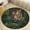 Flannel-2, variant on Animals Lion Tiger Round Area Rugs for Bedroom Living Room, 3FT Soft Indoor Circle Carpets, Carpet Home Decor Floor Mat