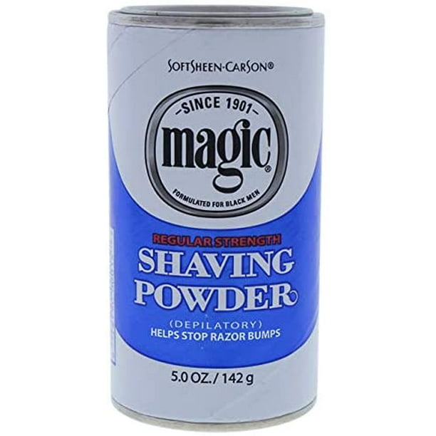 Magic Soft Sheen Carson Magic Regular Strength Shaving Powder Blue 5.0
