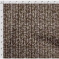 thumbnail image 4 of Soimoi Texture Print, Velvet Fabric Decor Sewing Fabric By The Yard- 54 Inch WideDecorative Fabric For Upholstery And Home Accents-Brown, 4 of 5