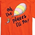 thumbnail image 3 of Dr. Seuss - Oh The Places I'll Go Balloon - Men's Short Sleeve Graphic T-Shirt, 3 of 6