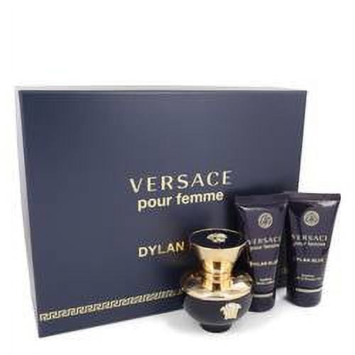 Versace Dylan Purple 3.4 OZ Eau De Parfum Spray, Bath Gel, Body