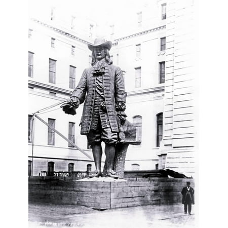 - Statue of William Penn in Courtyard of City Hall, Philadelphia, Pennsylvania Print Wall Art