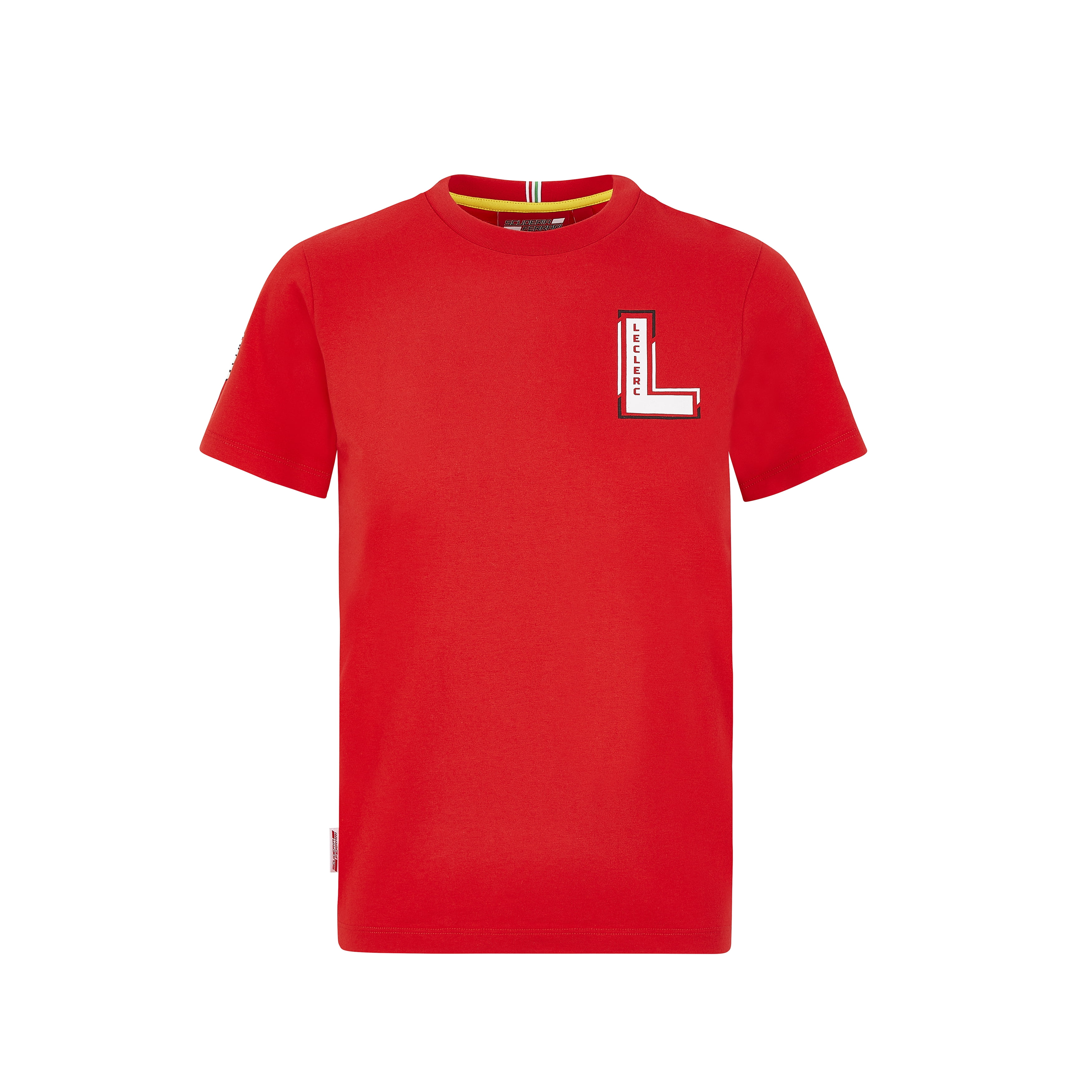 t shirt leclerc ferrari