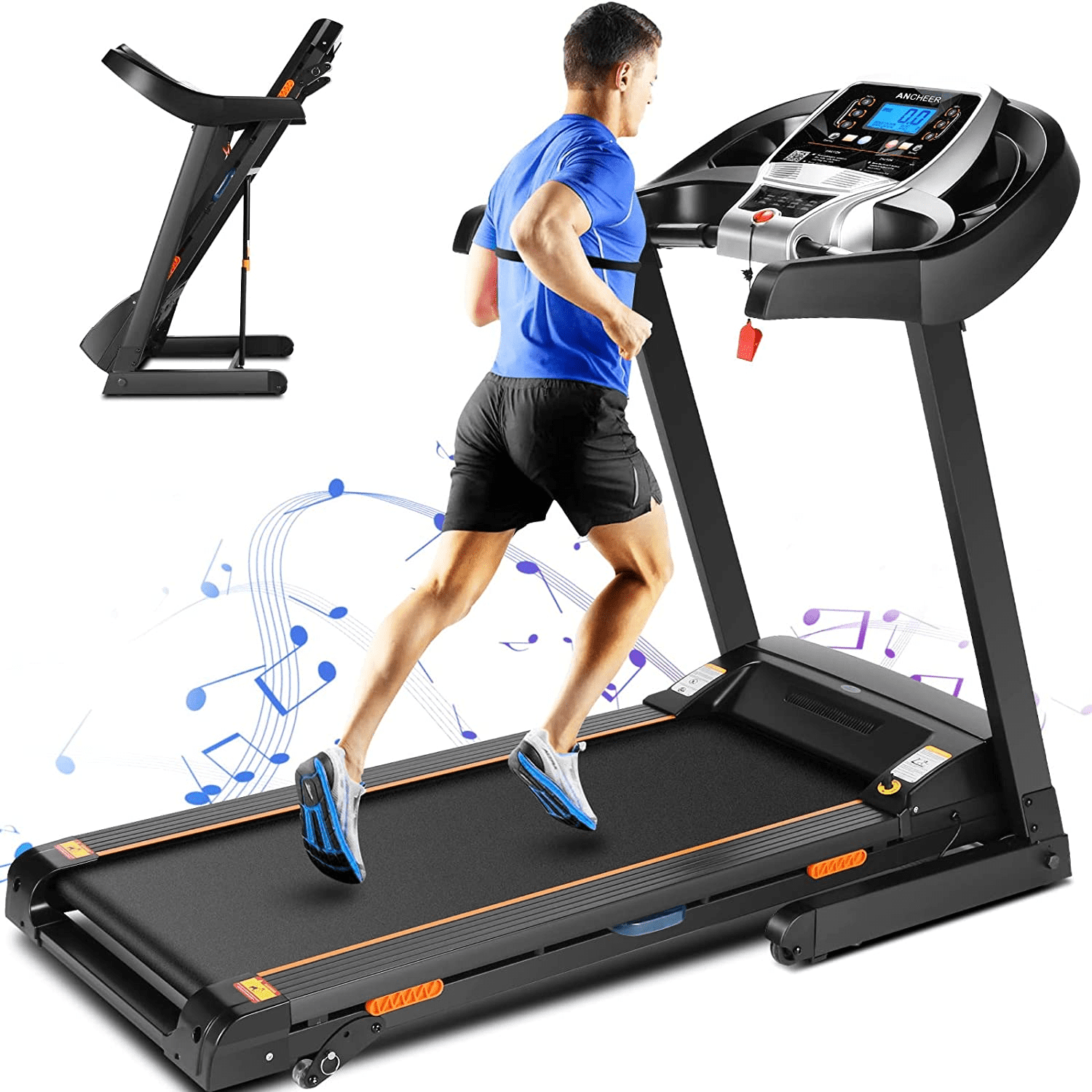 Ancheer folding treadmill user manual new arrivals