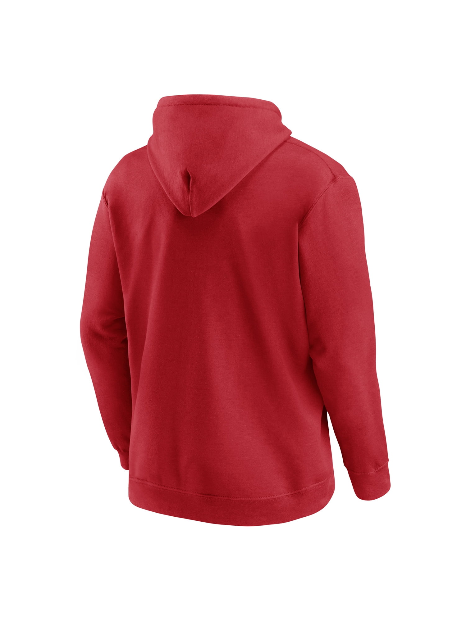 NFL Kansas City Chiefs Men's Cotton Red Long Sleeve Fleece Hoodie