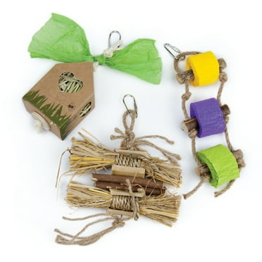 Prevue Pet Products Just Hangin' Small Animal Toy Bundle