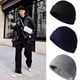 thumbnail image 2 of Sombrero Pareja Otoño e Invierno Gorra Delgada de Comercio Exterior Gorro de Punto Gorro de Jersey Cálido para Hombres y Mujeres Gorro Frío para Mujer Gorro de Piso de Piel de Melón, 2 of 6