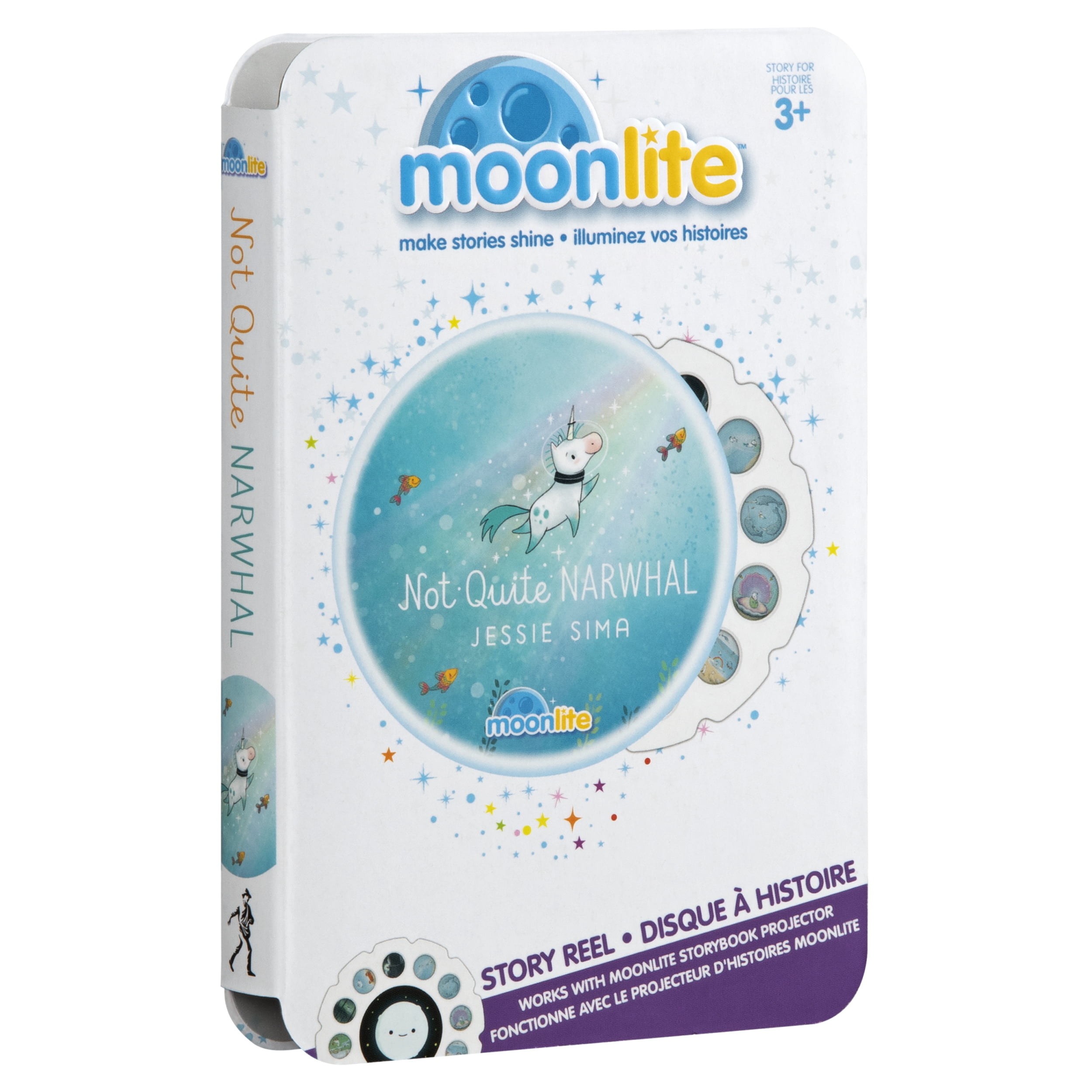 Not Quite Narwhal Story Reel for Storybook Projector Moonlite for Ages 3 and Up