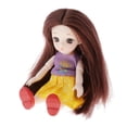 thumbnail image 4 of Ropa de muñeca 13 articuciones Muñeca Moda Zapatos Set Juguete A3 Cabello liso Zulema Muñeca de juguete para niñas, 4 of 7