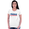 thumbnail image 4 of Proud Dominican DR Culture Ancestry Womens Slim Fit Graphic Tee Brisco Brands X, 4 of 5