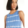 thumbnail image 4 of Time and Tru Women's Tie Dye Cotton Tank Top, Sizes S-XXXL, 4 of 5