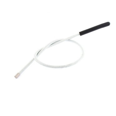 REGALWOVEN Telescopic Magnetic Pick Up Rod Stick Extending Magnet Tool Silver Tone