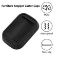 thumbnail image 2 of LAMIRO 4PCS Bed Stopper & Furniture Stopper Caster Cups Fits to All Wheels of Furniture,Sofas,Beds,Chairs Prevents Scratches, 2 of 4