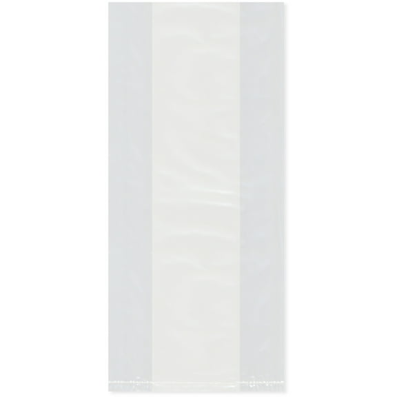 Plymor 6" x 3" x 12" (Pack of 100), 1 Mil Gusseted Plastic Bags