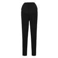 thumbnail image 2 of NECHOLOGY Maternity Leggings over The Belly Women's Maternity Pants Stretch Career Dress Pants Work Pregnancy Jeans Black X-Large, 2 of 8