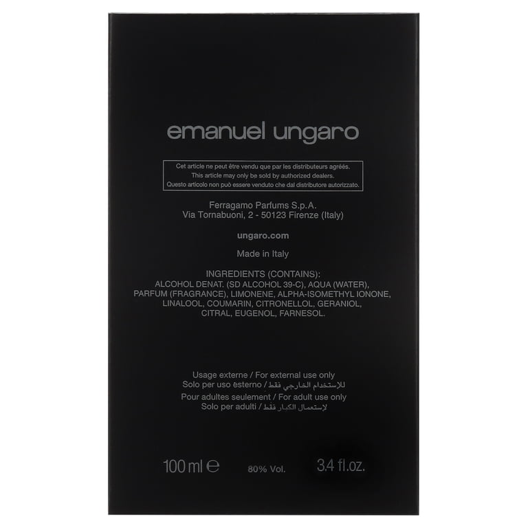 Emanuel Ungaro Ungaro III EDT Spray, 3.4 fl oz - Walmart.com