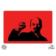 Lenin - 3" Vinyl Sticker - For Car Laptop I-Pad Phone Helmet Hard Hat - Waterproof Decal