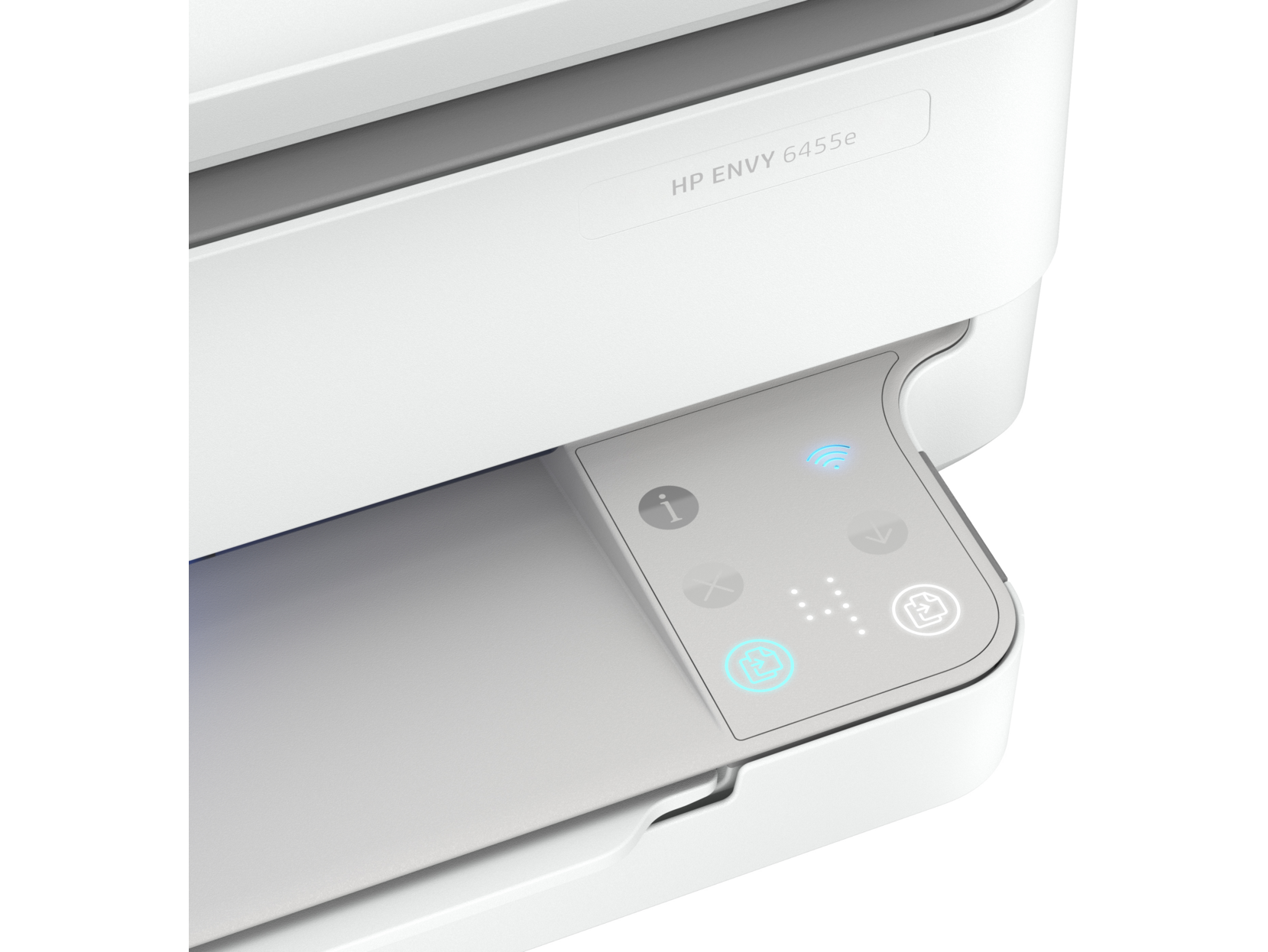 HP ENVY 6455e All-in-One Inkjet Printer, Color Mobile Print, Copy, Scan, Send - image 2 of 7