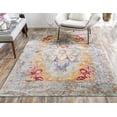 thumbnail image 4 of Unique Loom Austin Rectangular Distressed Traditional Area Rugs, Light Blue, 4 of 4