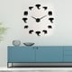 thumbnail image 4 of Reloj de Pared, Reloj de Pared con Forma de Elefante único, Estilo Moderno, Brillante, acrílico, Espejo acrílico, Reloj Colgante, decoración para el hogar Ecomeon no, 4 of 6