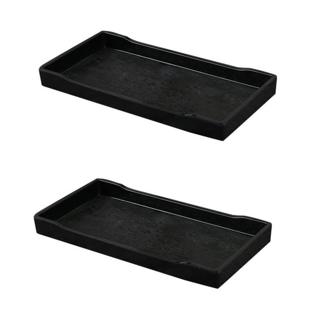 2 Pieza Platos de Hotel Plásticos de Melamina de Alto Grado Complimentos de Casa