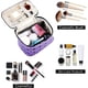 thumbnail image 3 of Makeup Bag,Travel Bag Essentials with Mirror for Women Girls Gifts,Cosmetics Bag Case Storage,Travel Size Toiletries for Brush Jewelry Organizer Acces, 3 of 4