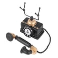 thumbnail image 1 of 2X Industrial Loft Retro Rotary Phone Model Shop Cafe Living Room Showcase Decoration Decoration Props, 1 of 7