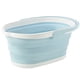 thumbnail image 1 of Cubo plegable con asa Contenedor de agua plegable portátil Cubo que ahorra espacio Irfora Azul, 1 of 7