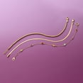thumbnail image 4 of RS Pure by Ross-Simons Italian 2mm 14kt Yellow Gold Bead Bracelet, Women's, Adult, 4 of 7
