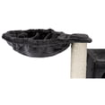 thumbnail image 4 of TRIXIE Tarragona Plush & Sisal 5-Level 63.8" Cat Tree with Scratching Posts, Condo & Hammock, Dark Gray, 4 of 8