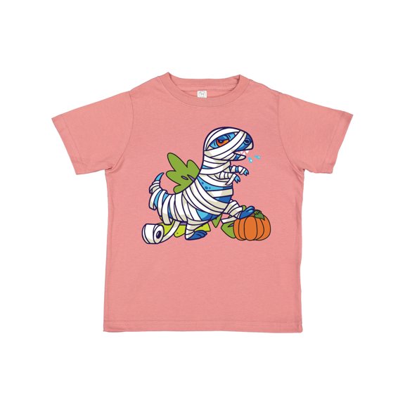Inktastic Halloween Dinosaur Mummy Boys or Girls Toddler T-Shirt