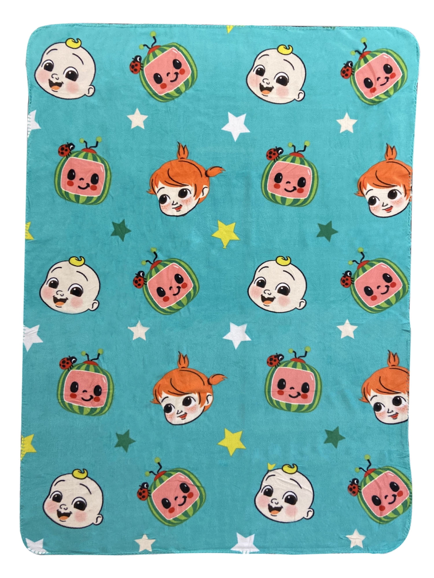 Fleece Throw Blanket 45" x 60" Babies John Yoyo Stars