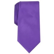Perry Ellis PURPLE Men's Sateen Solid Tie, O/S