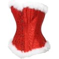 thumbnail image 2 of Corset Cincher pour Femmes avec Brocart, 2 of 5