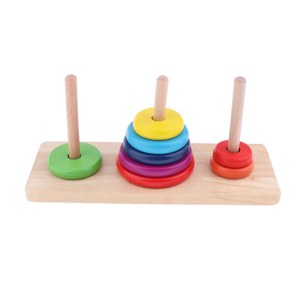 Sorting Block Stack Toys Learning Game Birthday Gift for Toddler Children 01 