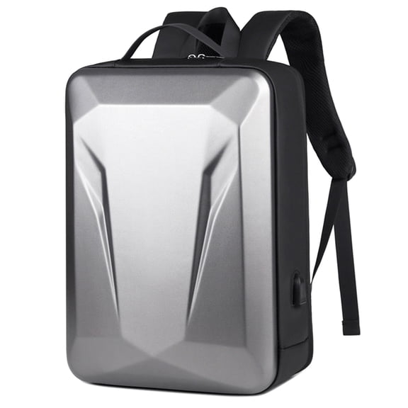 Anti-Theft Hard Shell Laptop Backpack Waterproof Travel Backpack Slim Gaming Computer Bag with Lock Dark Gray 15-16.1In