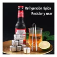 thumbnail image 3 of 8 Cubitos Hielo Congelados Acero Inoxidable Ecológicos, 3 of 7