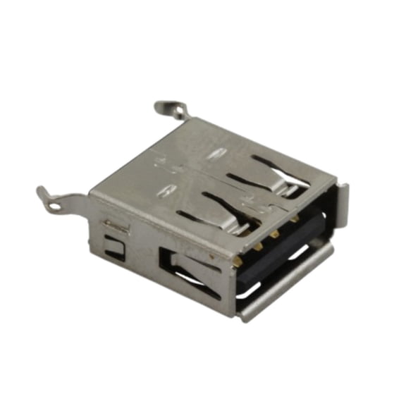 Pack of 4 UE27AE54100 USB-A (USB TYPE-A) USB 2.0 Receptacle Connector 4 Position Through Hole