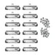 thumbnail image 2 of 12 clips para portapapeles, soporte para placa de papelería, hardware de 3,94 pulgadas, clips para tablero de archivos de con resorte de Zulema Clips de portapapeles montables, 2 of 8