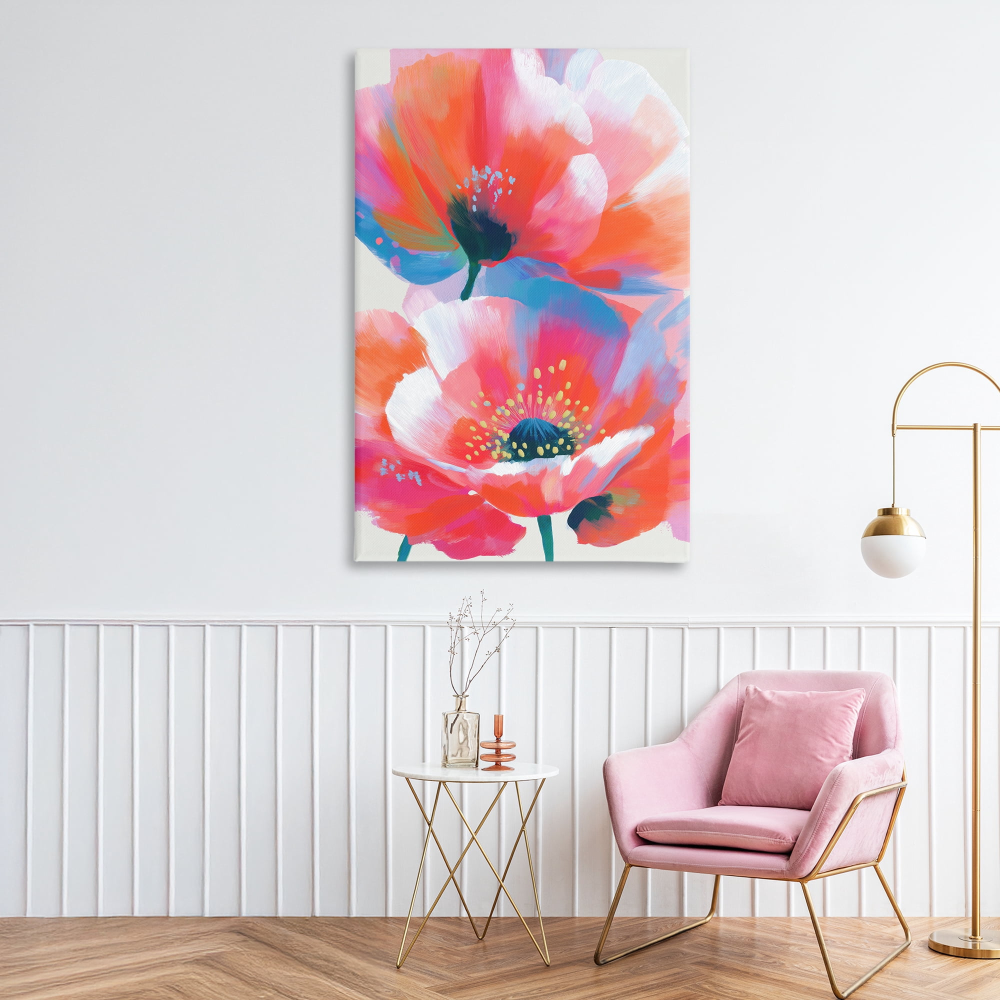 Stupell Industries Poppies in Soft Light Canvas Wall Art, design by Chromatic Storm Studio