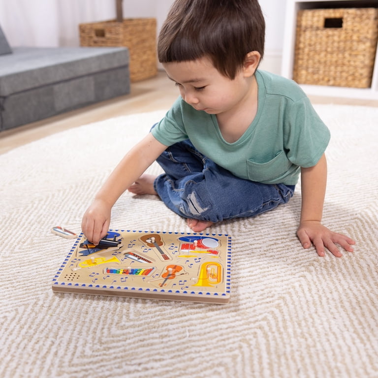 Melissa & Doug Musical Instruments Sound Puzzle photo 2