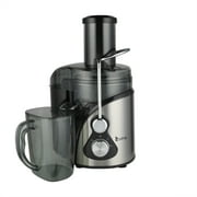 ZOKOP American standard ALW-J09 800W 85MM Large Diameter 1000Ml Juice Cup 1500Ml Pomace Cup Third Gear Electric Juicer Stainless Steel Black